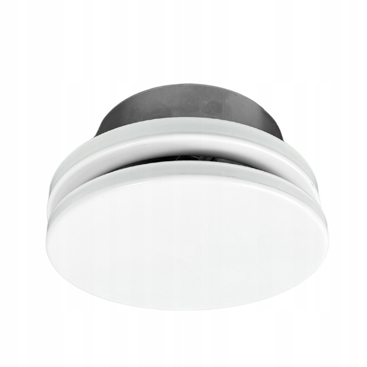 ANEMOSTAT nawiewno wywiewny tłumiący fi100 + ramka montażowa