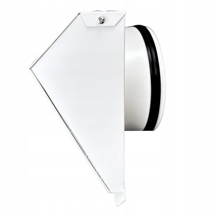 Wyrzutnia powietrza kratka wentylacyjna fi 180 kolor: BIAŁY