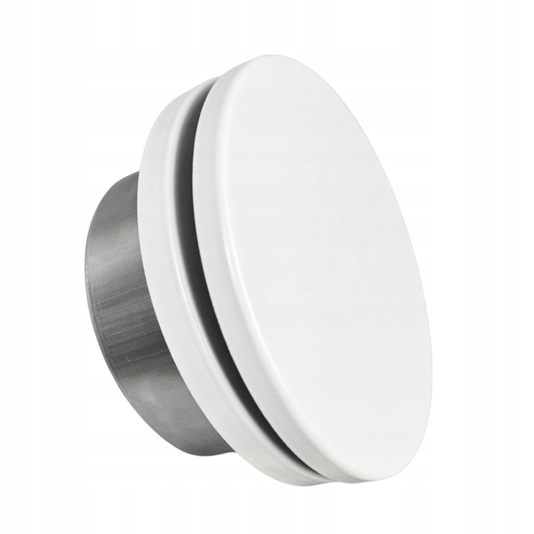 ANEMOSTAT nawiewno wywiewny tłumiący fi125 + ramka montażowa