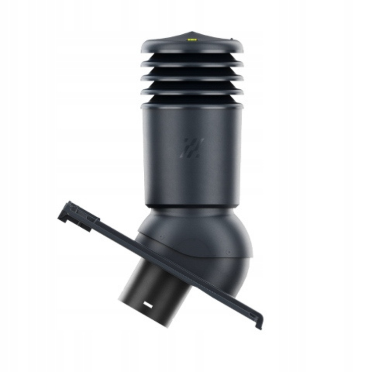 Kominek wentylacyjny IZOLOWANY do dachówki SIMPLA ŁUPEK GLAZURA fi125