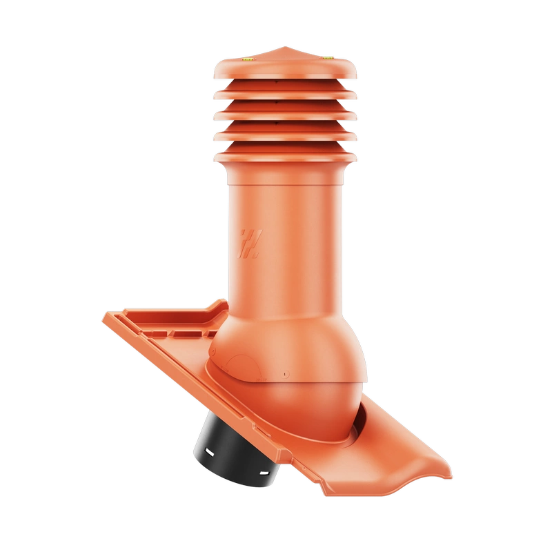 Kominek wentylacyjny do dachówki ALEGRA 9 CZARNA ANGOBA SZLACHETNA fi125 pol_pl_Kominek-wentylacyjny-WYRZUTNIA-do-pokryc-plaskich-BRAZOWY-fi125-6736_2