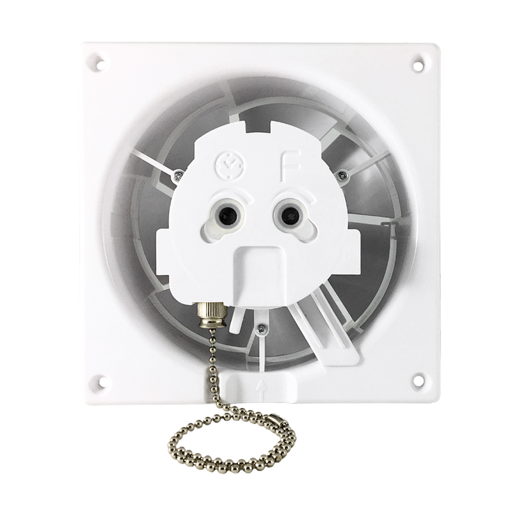 Wentylator łazienkowy dRim fi100 (PS) + FRONT PP Czerwony