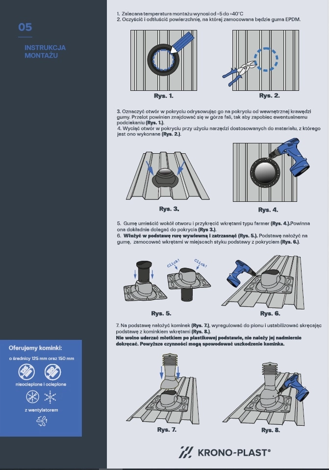 WYRZUTNIA DACHOWA kominek wentylacyjny UNIWERSALNY RAL8017 fi200 pol_pl_WYRZUTNIA-DACHOWA-kominek-wentylacyjny-UNIWERSALNY-RAL8017-fi200-6265_7