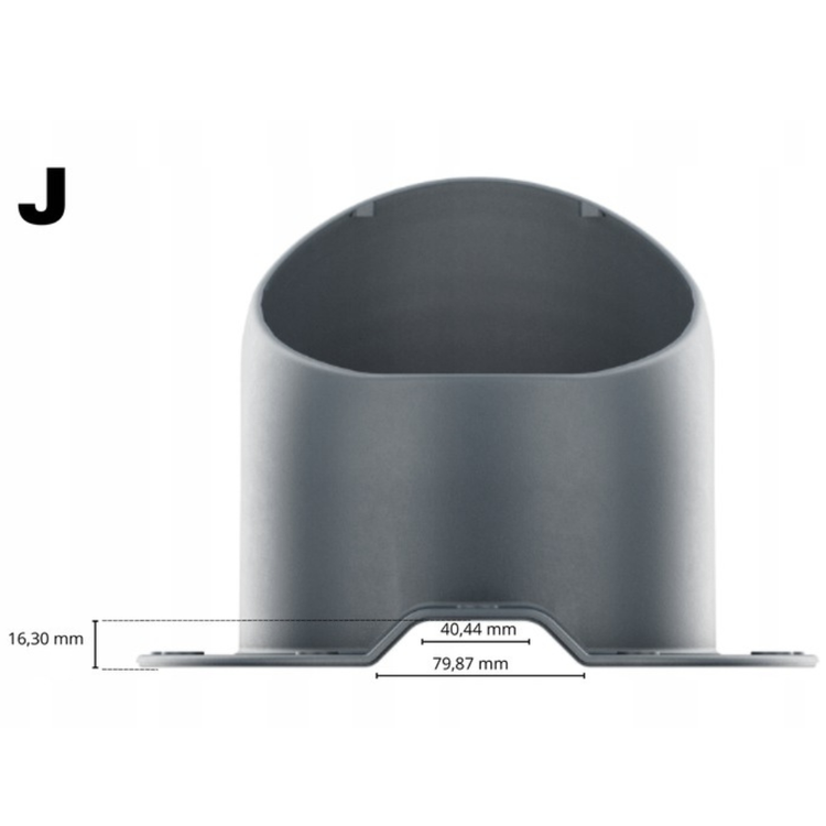 Kominek Wentylacyjny IZOLOWANY WYRZUTNIA fi125mm - Do do Każdej Blachodachówki GRAFIT RAL 7024