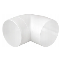 Kolano wentylacyjne okrągłe 125 fi125 90°