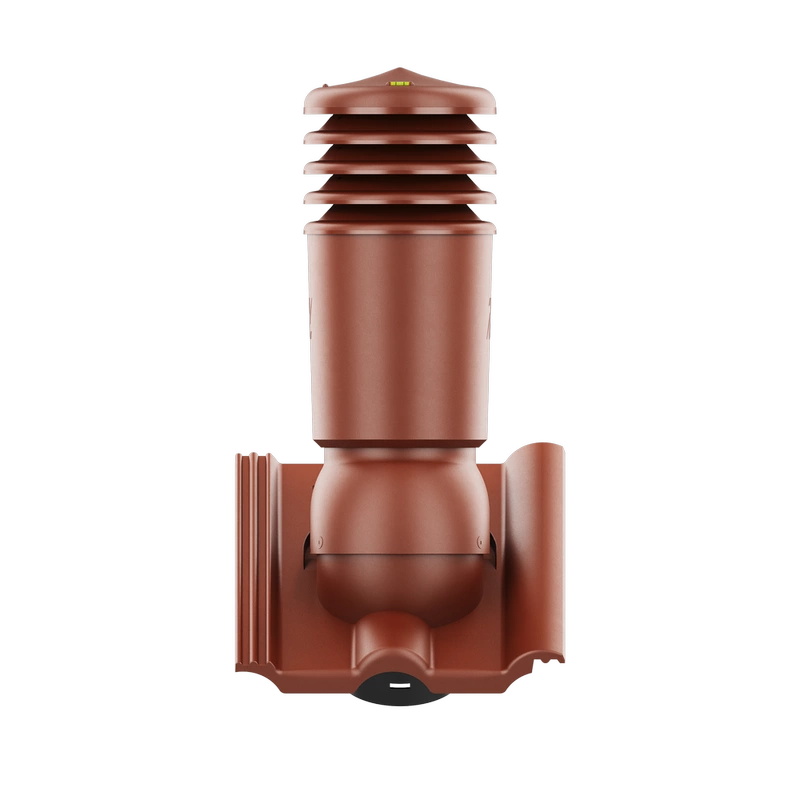 Kominek wentylacyjny do dachówki ALEGRA 9 CZARNA ANGOBA SZLACHETNA fi125 pol_pl_Kominek-wentylacyjny-WYRZUTNIA-do-pokryc-plaskich-BRAZOWY-fi125-6736_3