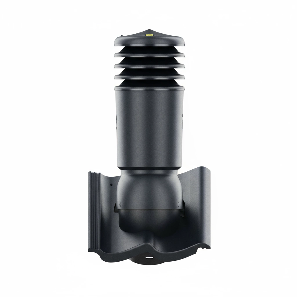 Kominek wentylacyjny do dachówki ALEGRA 9 CZARNA ANGOBA SZLACHETNA fi125 pol_pl_Kominek-wentylacyjny-WYRZUTNIA-do-pokryc-plaskich-BRAZOWY-fi125-6736_3