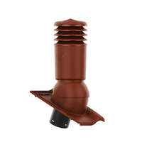 Kominek wentylacyjny IZOLOWANY do dachówki INNOVO 12 MIEDZIANO BRĄZOWA ANGOBA fi125