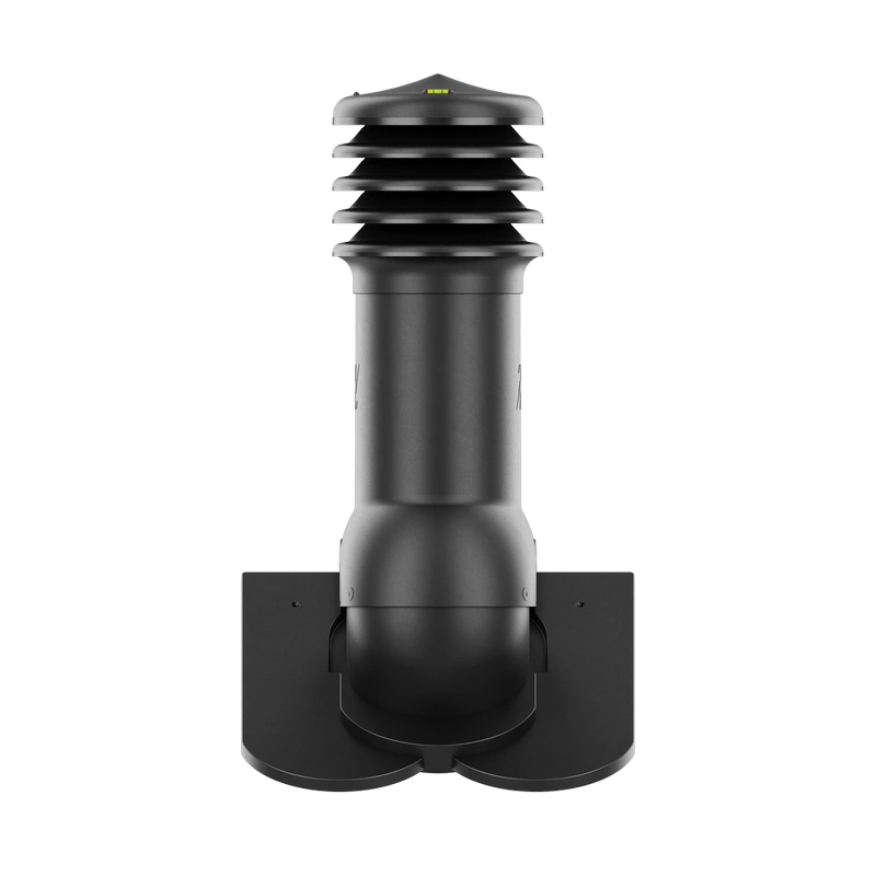 Kominek wentylacyjny do dachówki ALEGRA 9 CZARNA ANGOBA SZLACHETNA fi125 pol_pl_Kominek-wentylacyjny-WYRZUTNIA-do-pokryc-plaskich-BRAZOWY-fi125-6736_4