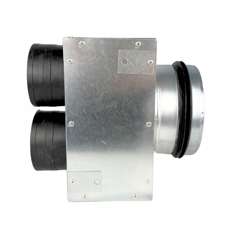 SKRZYNKA ROZPRĘŻNA PRZELOTOWA 2x75 fi125 OCYNK GUMA REKUPERACJA