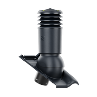 Kominek wentylacyjny IZOLOWANY do dachówki MONZA PLUS ANTRACYT ANGOBA fi150