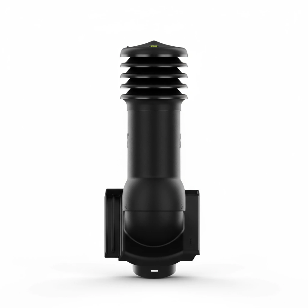 Kominek wentylacyjny do dachówki ALEGRA 9 CZARNA ANGOBA SZLACHETNA fi125 pol_pl_Kominek-wentylacyjny-WYRZUTNIA-do-pokryc-plaskich-BRAZOWY-fi125-6736_4