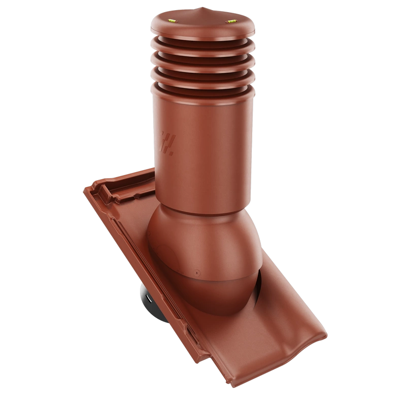 Kominek wentylacyjny do dachówki ALEGRA 9 CZARNA ANGOBA SZLACHETNA fi125 pol_pl_Kominek-wentylacyjny-WYRZUTNIA-do-pokryc-plaskich-BRAZOWY-fi125-6736_1