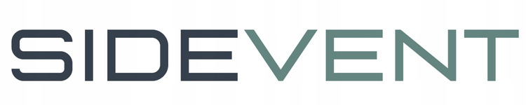 Wyrzutnia czerpnia ścienna kominek wentylacyjny wywietrznik CZARNY fi110