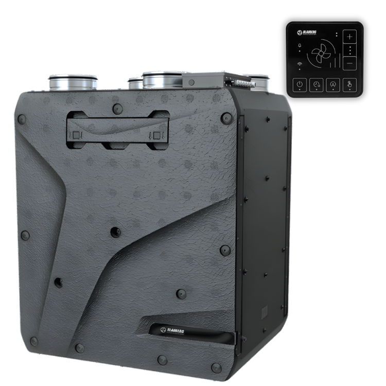 REKUPERATOR Centrala Blauberg VENTS Reneo SE 350 VG - NAGRZEWNICA + STEROWNIK