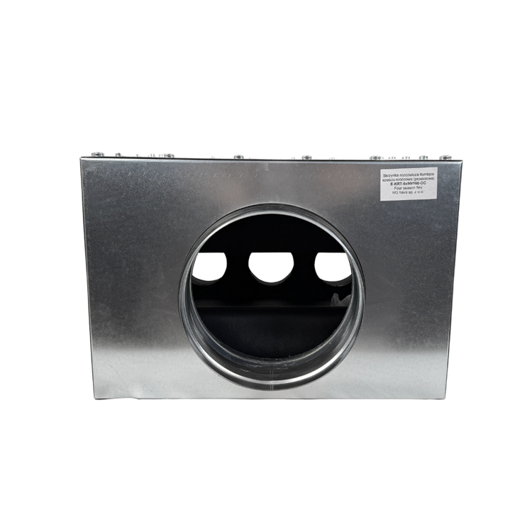 Skrzynka rozdzielcza rozdzielacz przelotowy wentylacja fi200 / 6x90mm