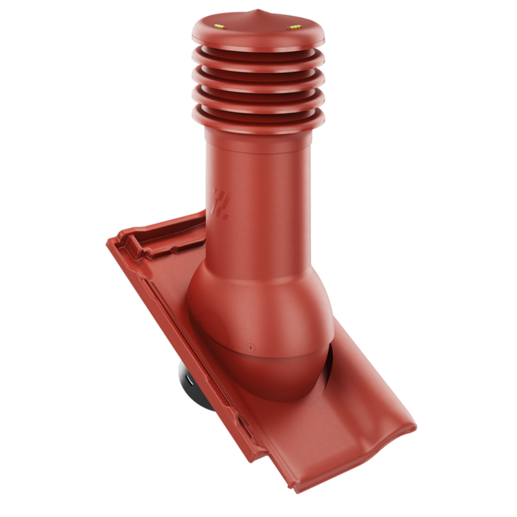 Kominek wentylacyjny do dachówki PIEMONT TRENTINO (CZERWONA) ANGOBA fi150