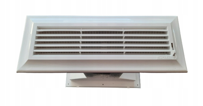 Zespół nawiewny nawietrzak wentylacyjny regulowany 430/250x70 mm