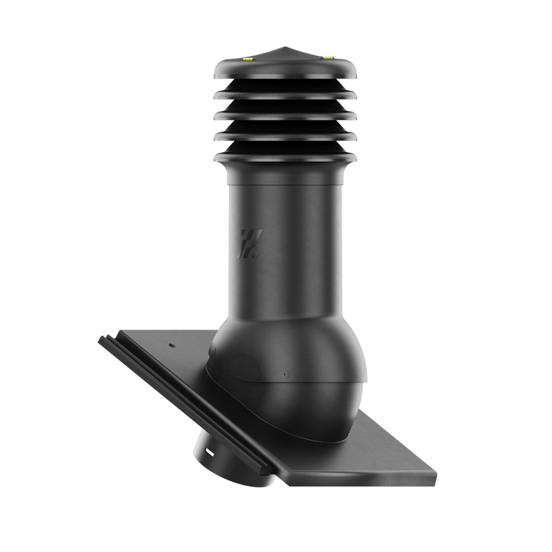 Kominek wentylacyjny do dachówki ALEGRA 9 CZARNA ANGOBA SZLACHETNA fi125 pol_pl_Kominek-wentylacyjny-WYRZUTNIA-do-pokryc-plaskich-BRAZOWY-fi125-6736_2