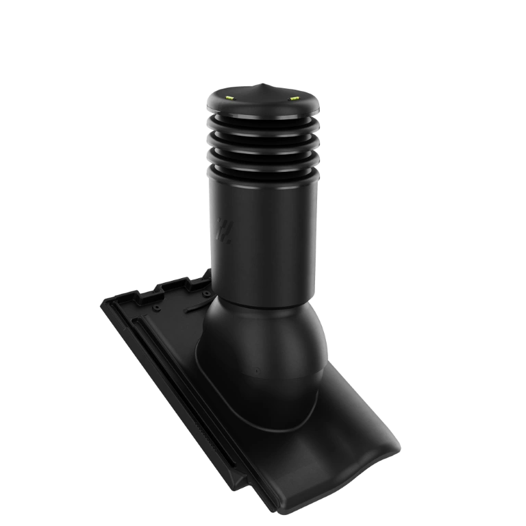 Kominek wentylacyjny do dachówki ALEGRA 9 CZARNA ANGOBA SZLACHETNA fi125 pol_pl_Kominek-wentylacyjny-WYRZUTNIA-do-pokryc-plaskich-BRAZOWY-fi125-6736_2