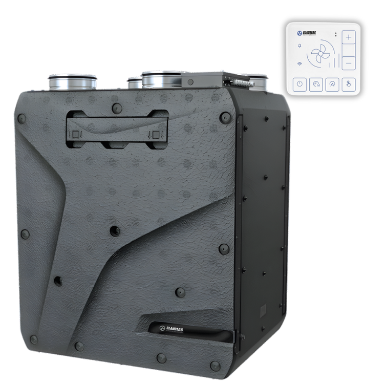 REKUPERATOR Centrala Blauberg VENTS Reneo SE 350 VG - NAGRZEWNICA + STEROWNIK