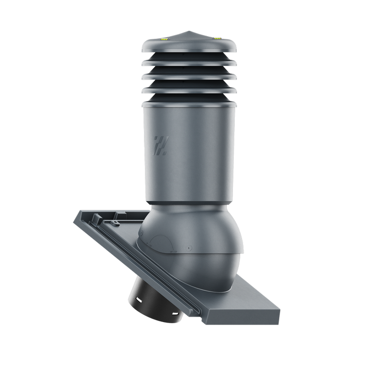 Kominek wentylacyjny IZOLOWANY do dachówki DOMINO ŁUPEK GLAZURA fi150