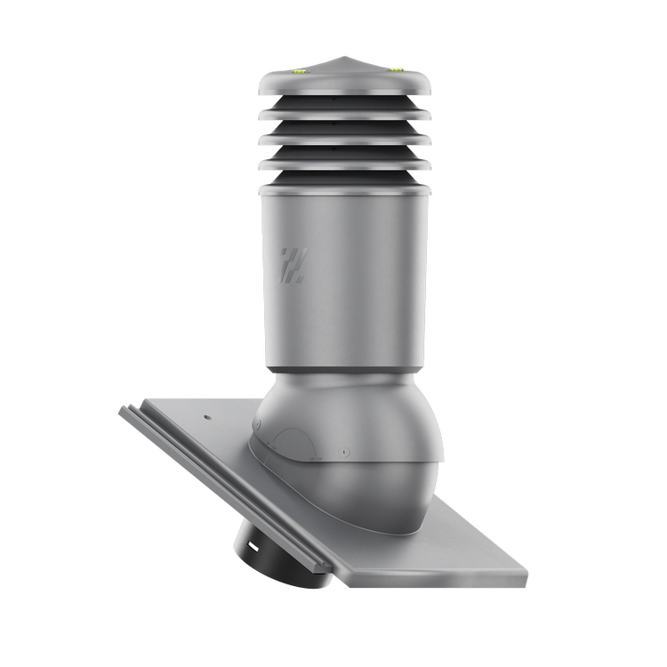 Kominek wentylacyjny IZOLOWANY do dachówki TEGALIT ŁUPKOWY fi125