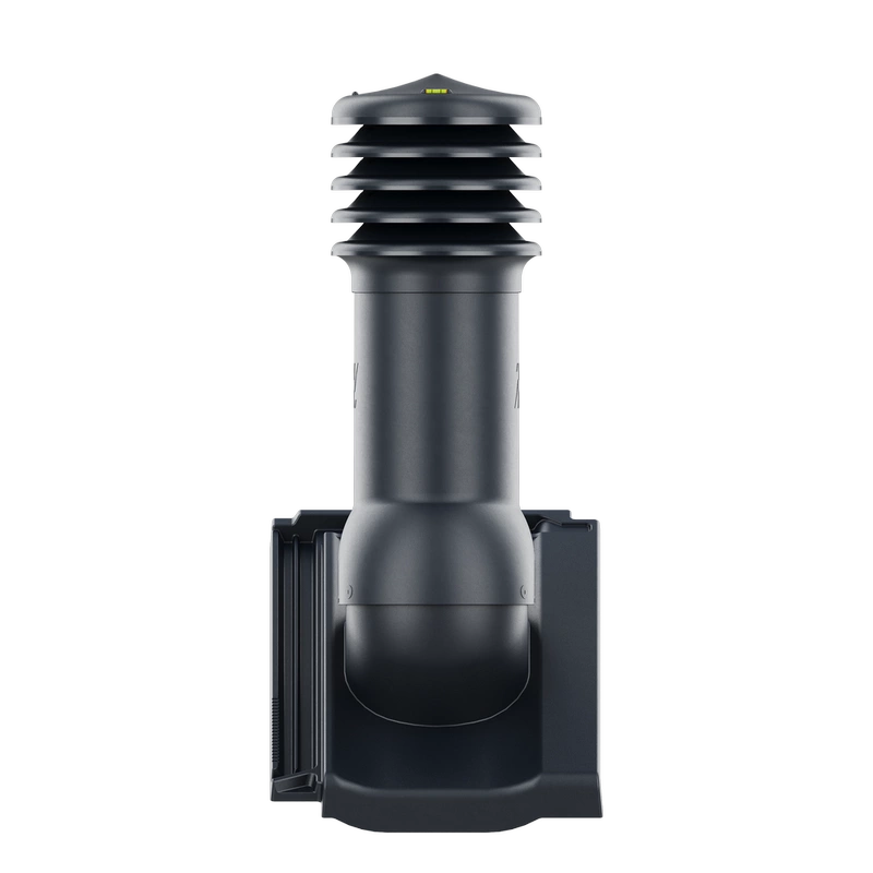 Kominek wentylacyjny do dachówki ALEGRA 9 CZARNA ANGOBA SZLACHETNA fi125 pol_pl_Kominek-wentylacyjny-WYRZUTNIA-do-pokryc-plaskich-BRAZOWY-fi125-6736_4