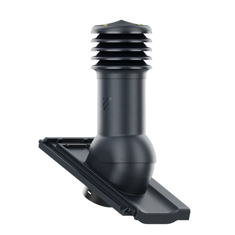 Kominek wentylacyjny do dachówki KODA ŁUPEK GLAZURA fi150