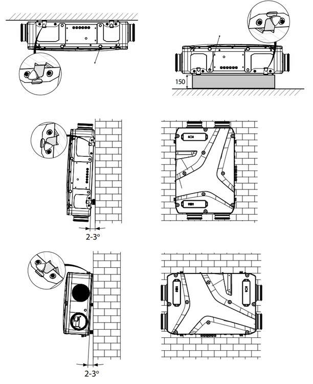 REKUPERATOR Centrala Blauberg VENTS Reneo D 240 - Nagrzewnica + STEROWNIK