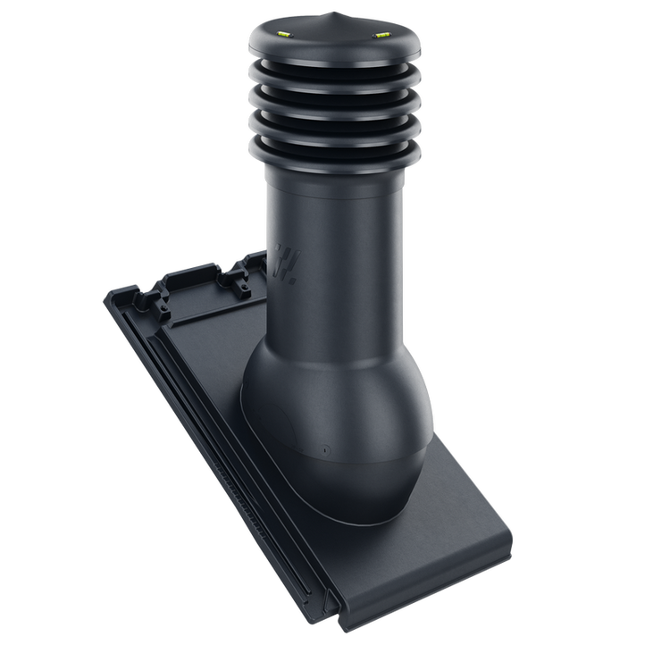 Kominek wentylacyjny do dachówki SIMPLA ŁUPEK GLAZURA fi150