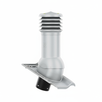 Kominek wentylacyjny do dachówki INNOVO 12 TYTAN SZLACHETNY fi125