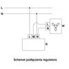 Regulator prędkości do wentylatorów 1-fazowy RS-1-400