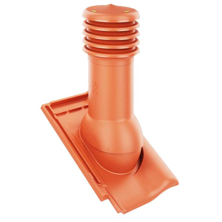 Kominek wentylacyjny do dachówki RUBIN 9V CEGLANA/MIEDZIANA ANGOBA fi125