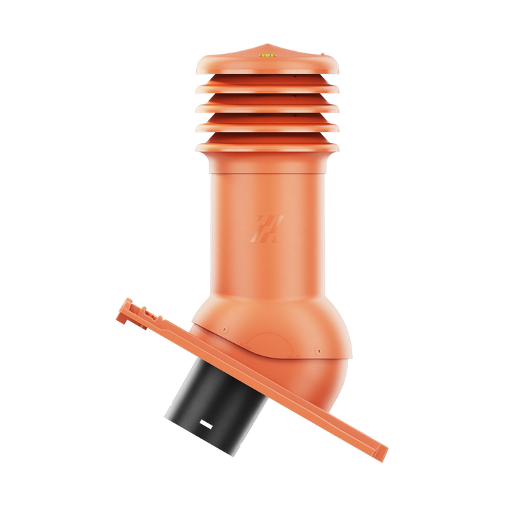 Kominek wentylacyjny do dachówki OREA 9 CZERWIEŃ NATURALNA fi150