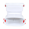 Kolano pionowe 90° Rekuperacja - System Owalny FLAT 52x117 mm