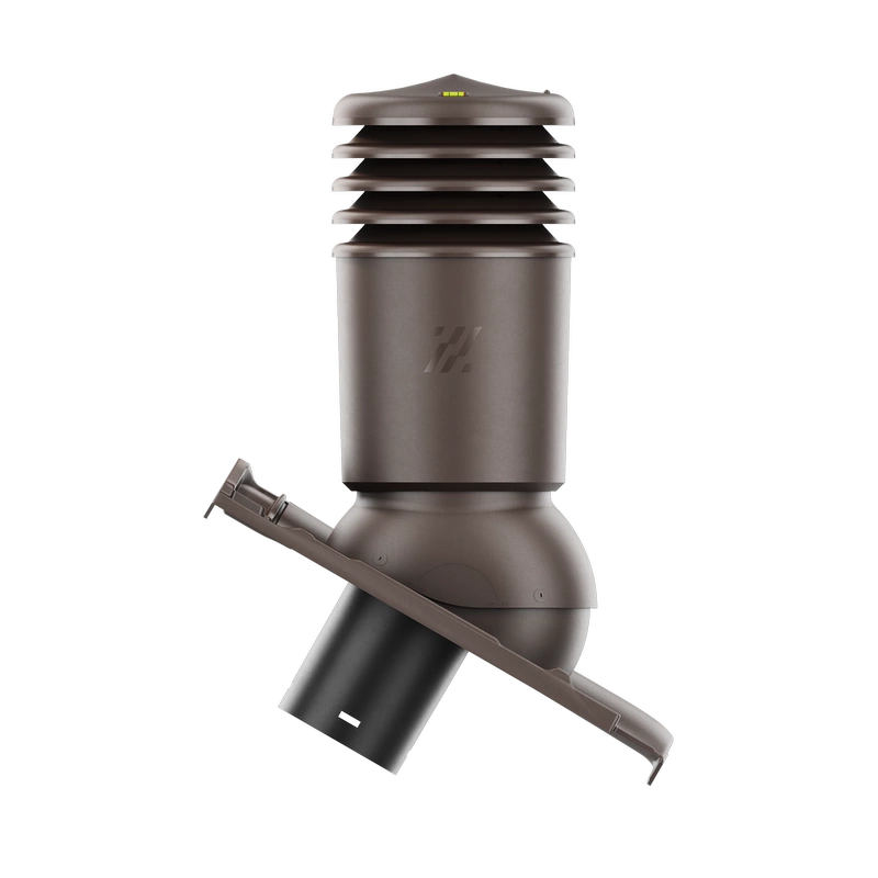 Kominek wentylacyjny do dachówki ALEGRA 9 CZARNA ANGOBA SZLACHETNA fi125 pol_pl_Kominek-wentylacyjny-WYRZUTNIA-do-pokryc-plaskich-BRAZOWY-fi125-6736_3