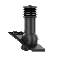 Kominek wentylacyjny do dachówki SIMPLA ANTRACYT/CZARNA ANGOBA fi125