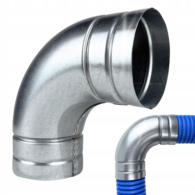 Kolano fi 90 / 90 stopni REKUPERACJA FLEX OCYNK