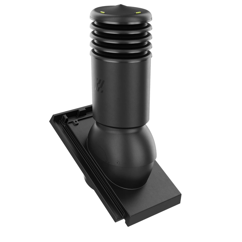 Kominek wentylacyjny do dachówki ALEGRA 9 CZARNA ANGOBA SZLACHETNA fi125 pol_pl_Kominek-wentylacyjny-WYRZUTNIA-do-pokryc-plaskich-BRAZOWY-fi125-6736_1