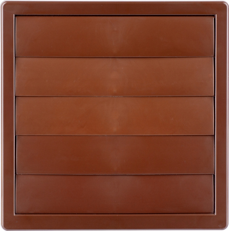 Kratka Wentylacyjna 17x17 Żaluzja Grawitacyjna 150 BRĄZ