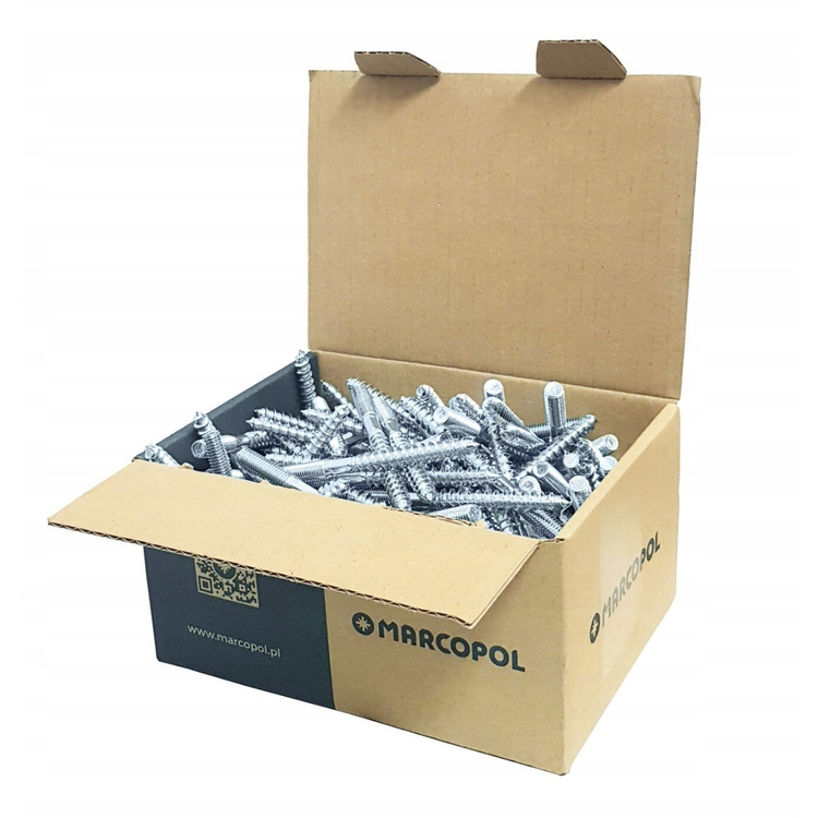 Szpilka dwustronna gwint do drewna metryczny |100 szt.| M8x300 mm