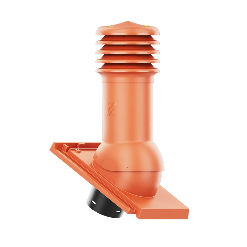 Kominek wentylacyjny do dachówki ALEGRA 9 CZARNA ANGOBA SZLACHETNA fi125 pol_pl_Kominek-wentylacyjny-WYRZUTNIA-do-pokryc-plaskich-BRAZOWY-fi125-6736_2