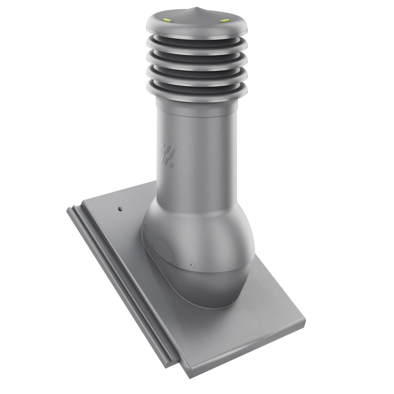 Kominek wentylacyjny do dachówki ALEGRA 9 CZARNA ANGOBA SZLACHETNA fi125 pol_pl_Kominek-wentylacyjny-WYRZUTNIA-do-pokryc-plaskich-BRAZOWY-fi125-6736_1