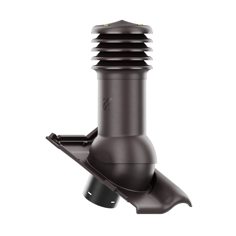 Kominek wentylacyjny do dachówki ALEGRA 9 CZARNA ANGOBA SZLACHETNA fi125 pol_pl_Kominek-wentylacyjny-WYRZUTNIA-do-pokryc-plaskich-BRAZOWY-fi125-6736_2