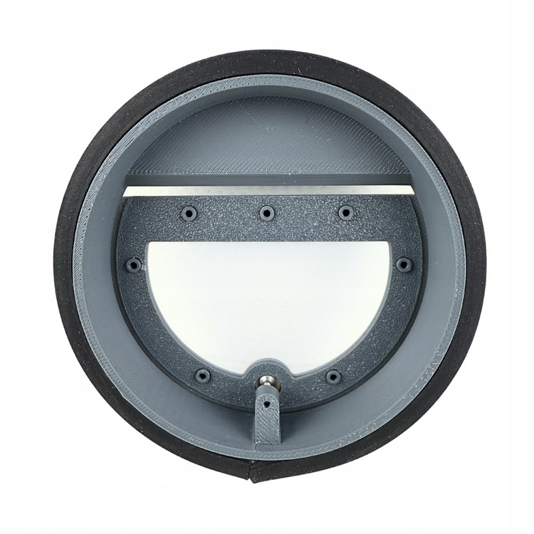 Klapa zwrotna do okapu z magnesem uszczelka fi150