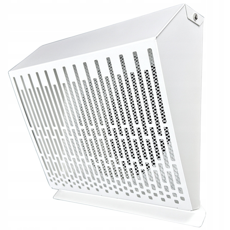 Wyrzutnia powietrza kratka wentylacyjna fi 180 kolor: BIAŁY