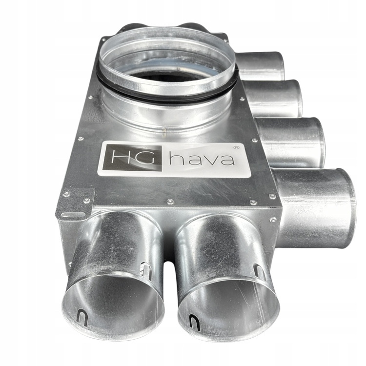 Rozdzielacz wentylacyjny 8x90 mm / fi 200 REKUPERACJA fi 90