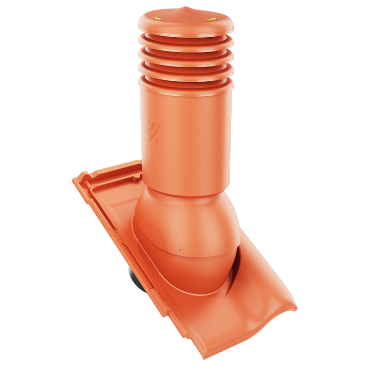 Kominek wentylacyjny IZOLOWANY do dachówki MONZA PLUS MIEDZIANA ANGOBA fi150