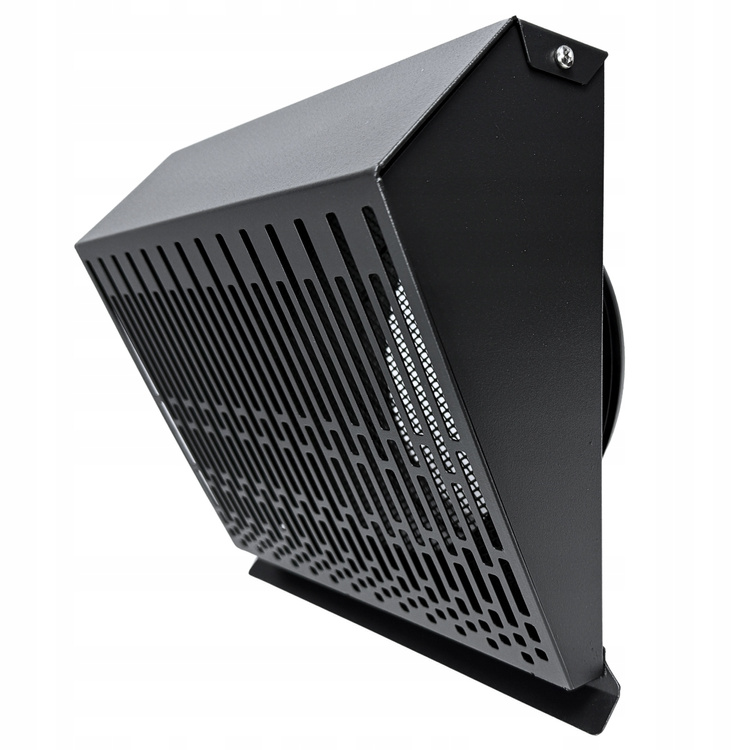 Wyrzutnia powietrza kratka wentylacyjna fi 180 kolor: GRAFIT